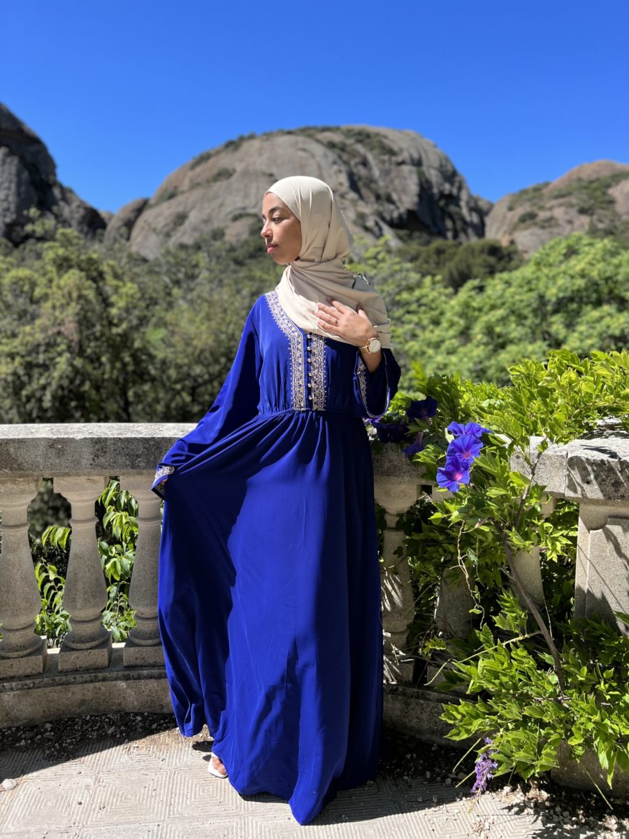 Robe Jasmine bleue